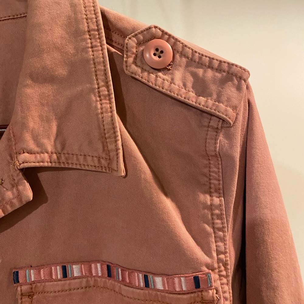 Military Style Pink Jacket from Gap - Picture 3 of 10